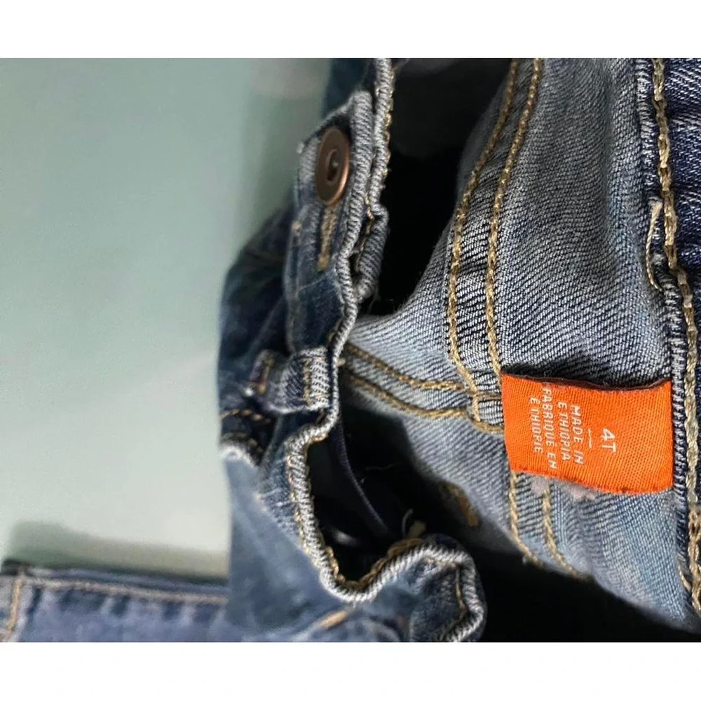 Jeans for little boys by the children's place size 4T